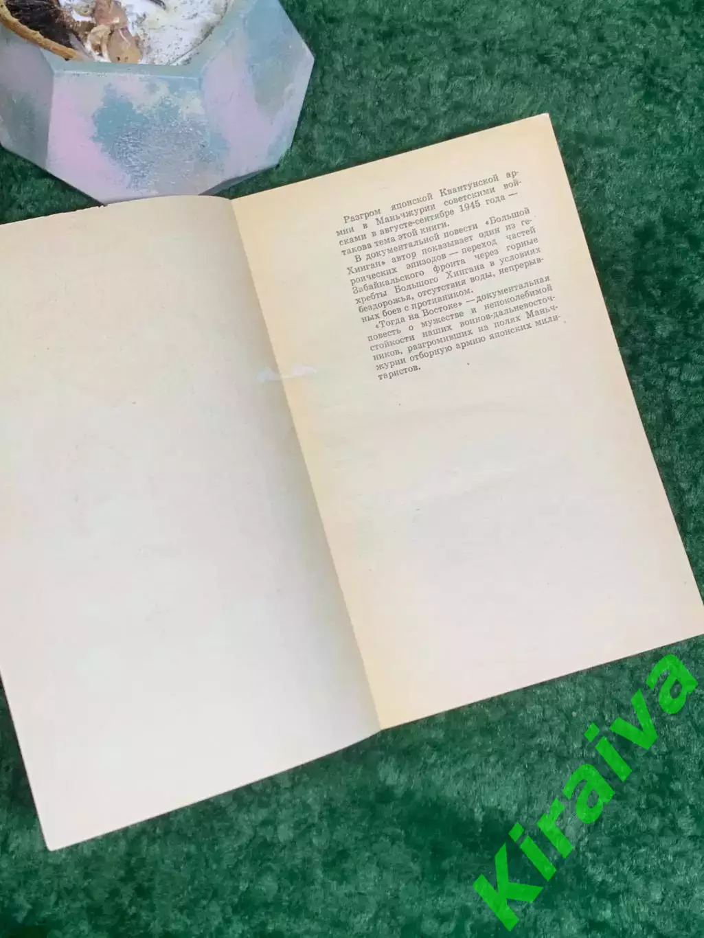 Книга документальная повесть «Большой Хинган» Роальд Недосекин 1973 г. (Н8004) 1