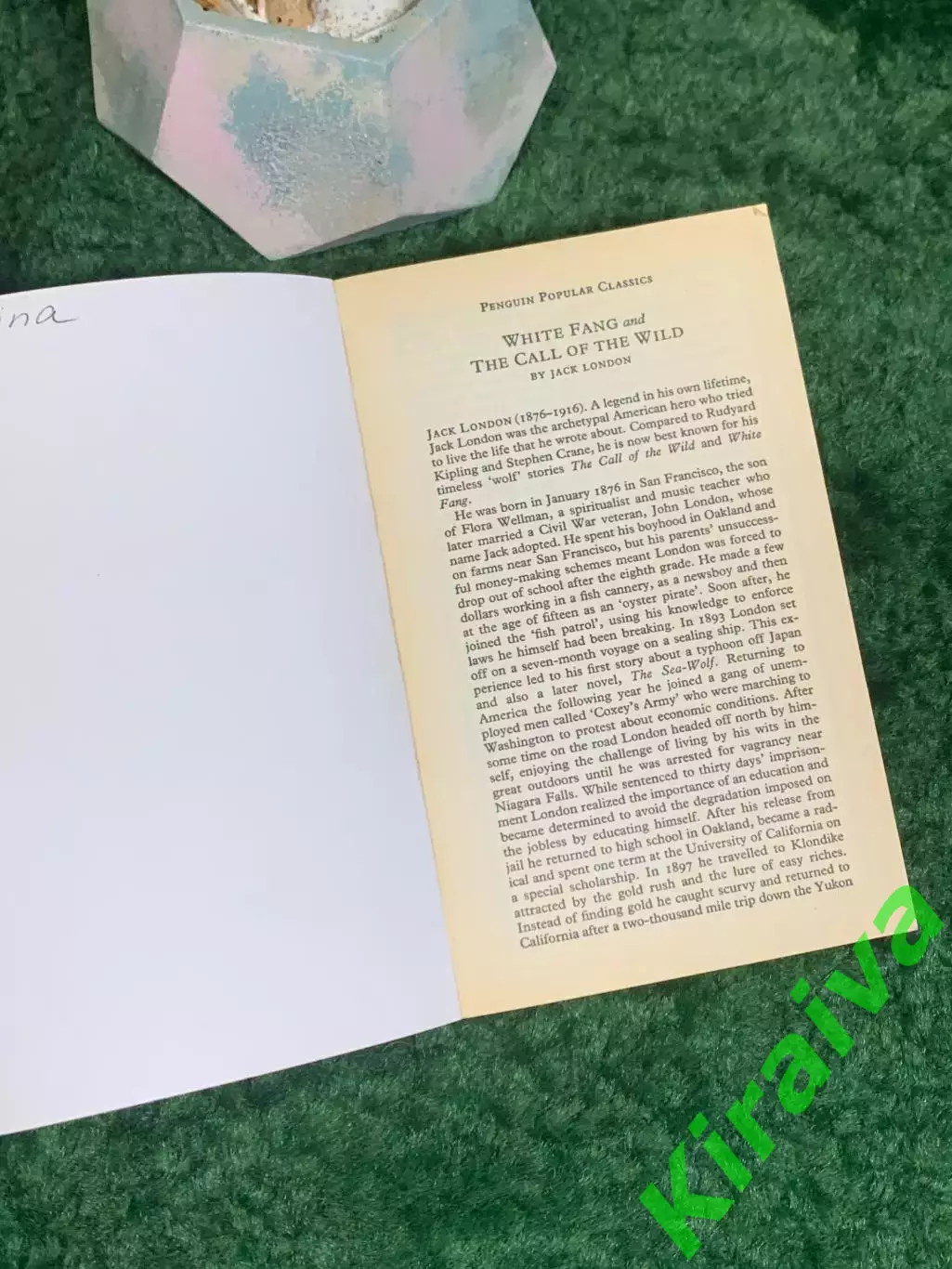 Книга на английском язык «White Fang and the Call of the Wild» Jack London Н8006 1