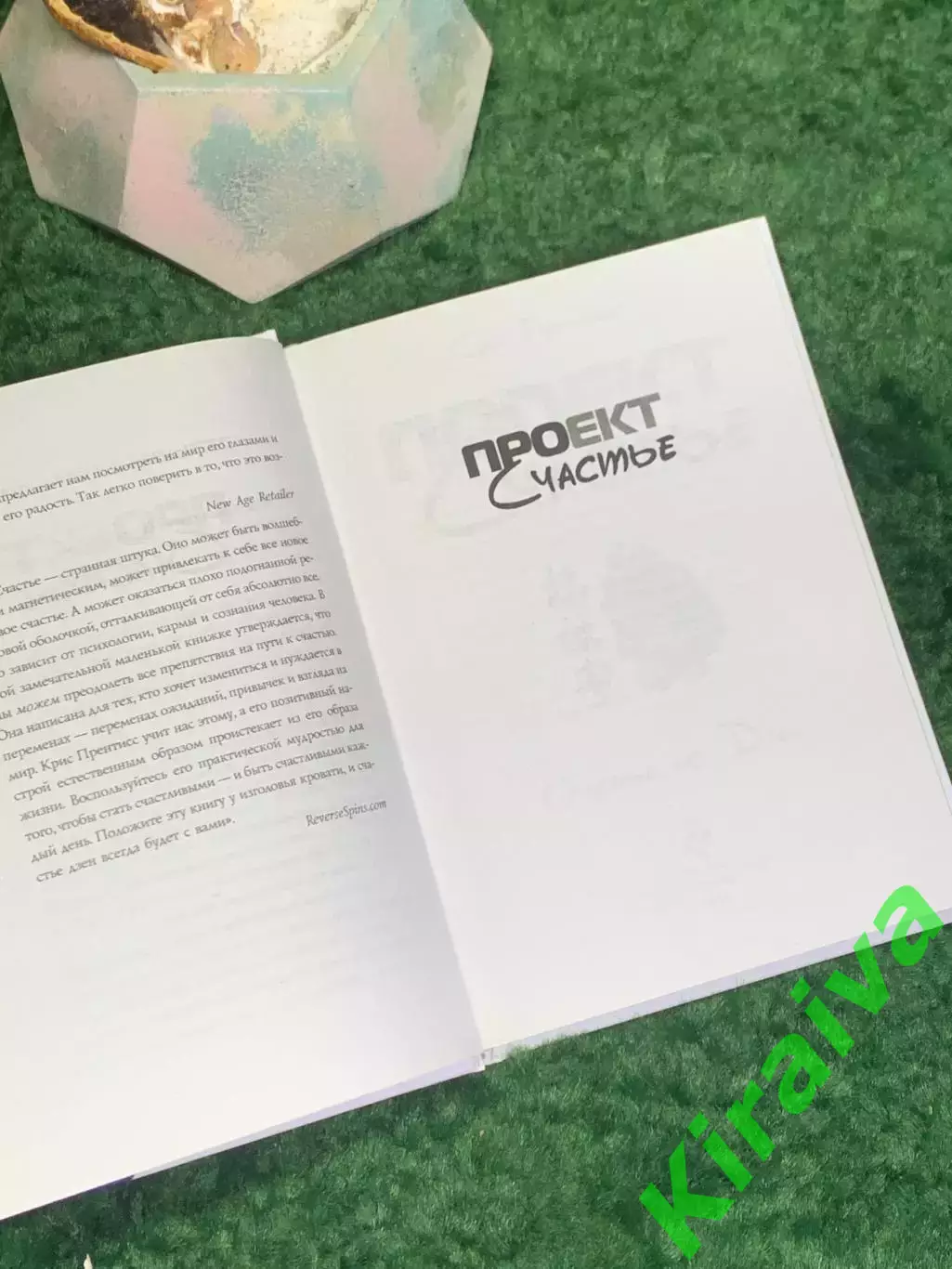 Книга по саморазвитию «Проект Счастье. Счастье по Дзен» Крис Прентисс (Н8016) 2