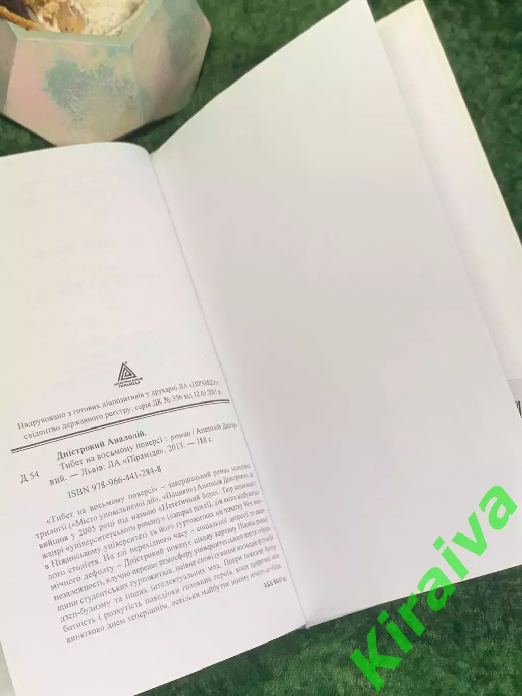 Книга роман «Тибет на восьмом этаже» Анатолий Днестровой 2013 г. (Н8019) 7