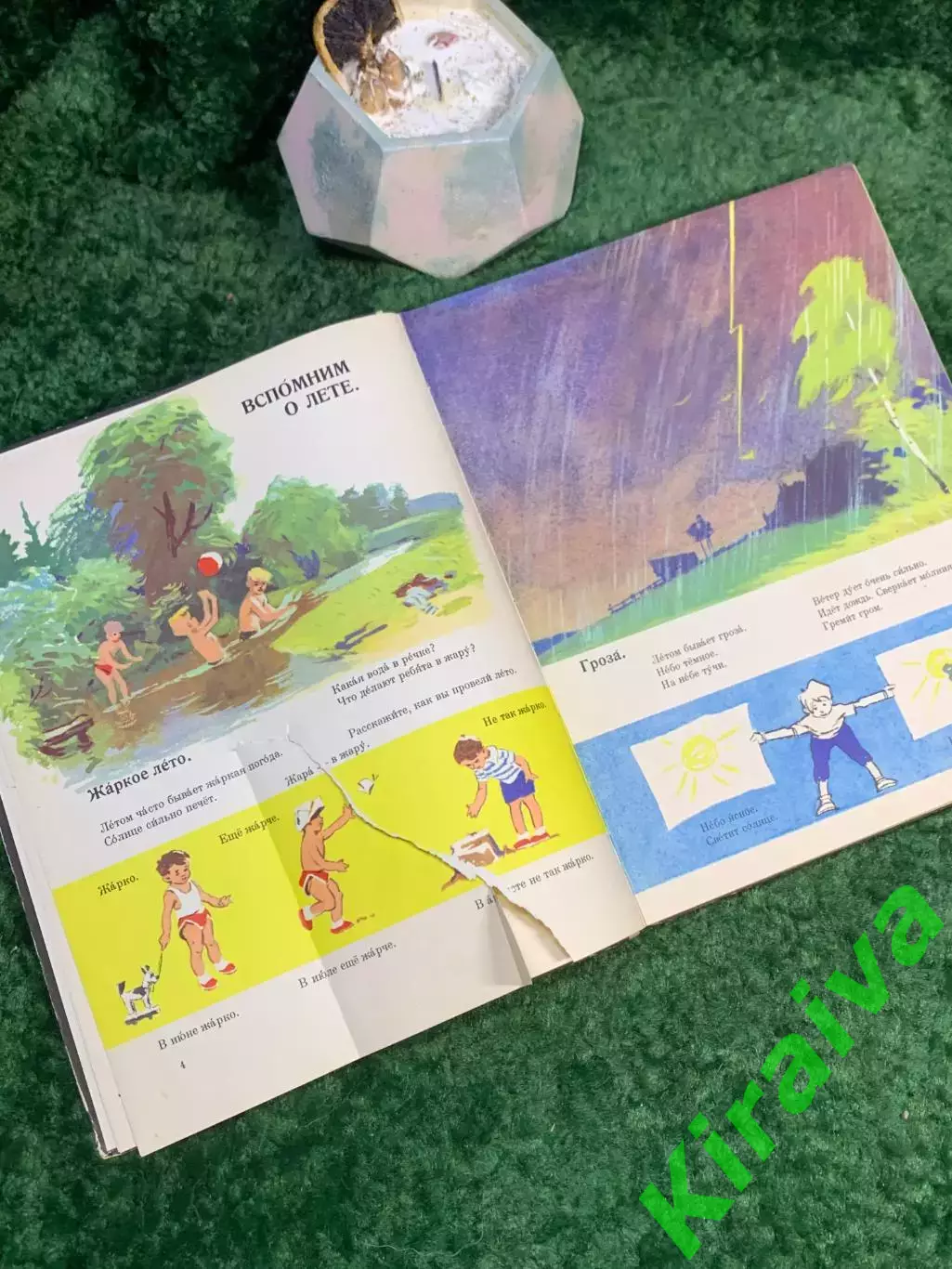 Книга учебное пособие «Русский язык в картинках. Часть 2» 1968 Н7046 4