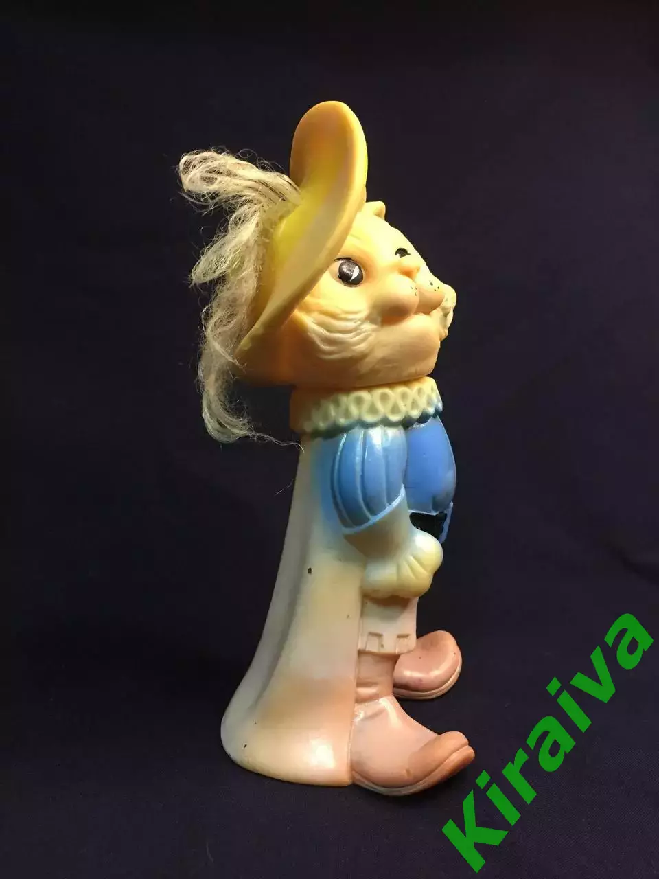 Винтажная резиновая игрушка «Кот в сапогах», СССР, 1970–1990-е гг. 24 см Н1124,1 4