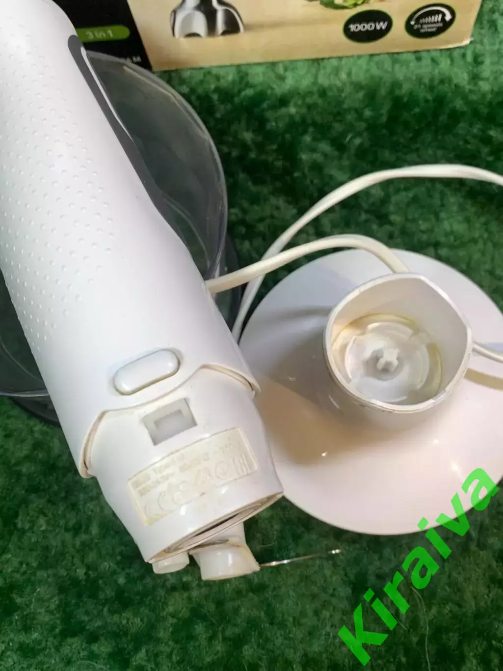 Погружной блендер Braun MultiQuick 5 1000 Вт с чашей-измельчителем и ножом Н8035 4