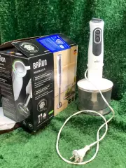 Погружной блендер Braun MultiQuick 5 1000 Вт с чашей-измельчителем и ножом Н8035