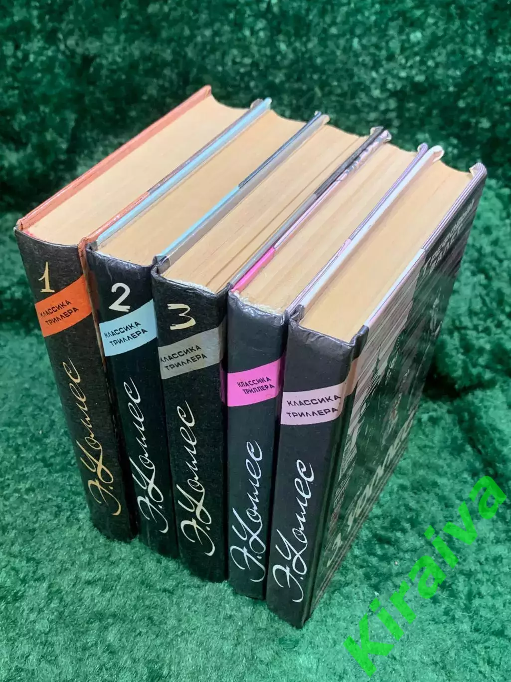 Сборник произведений Эдгара Уоллеса «Классика триллера» 5 книг 1990-е (Н8101)
