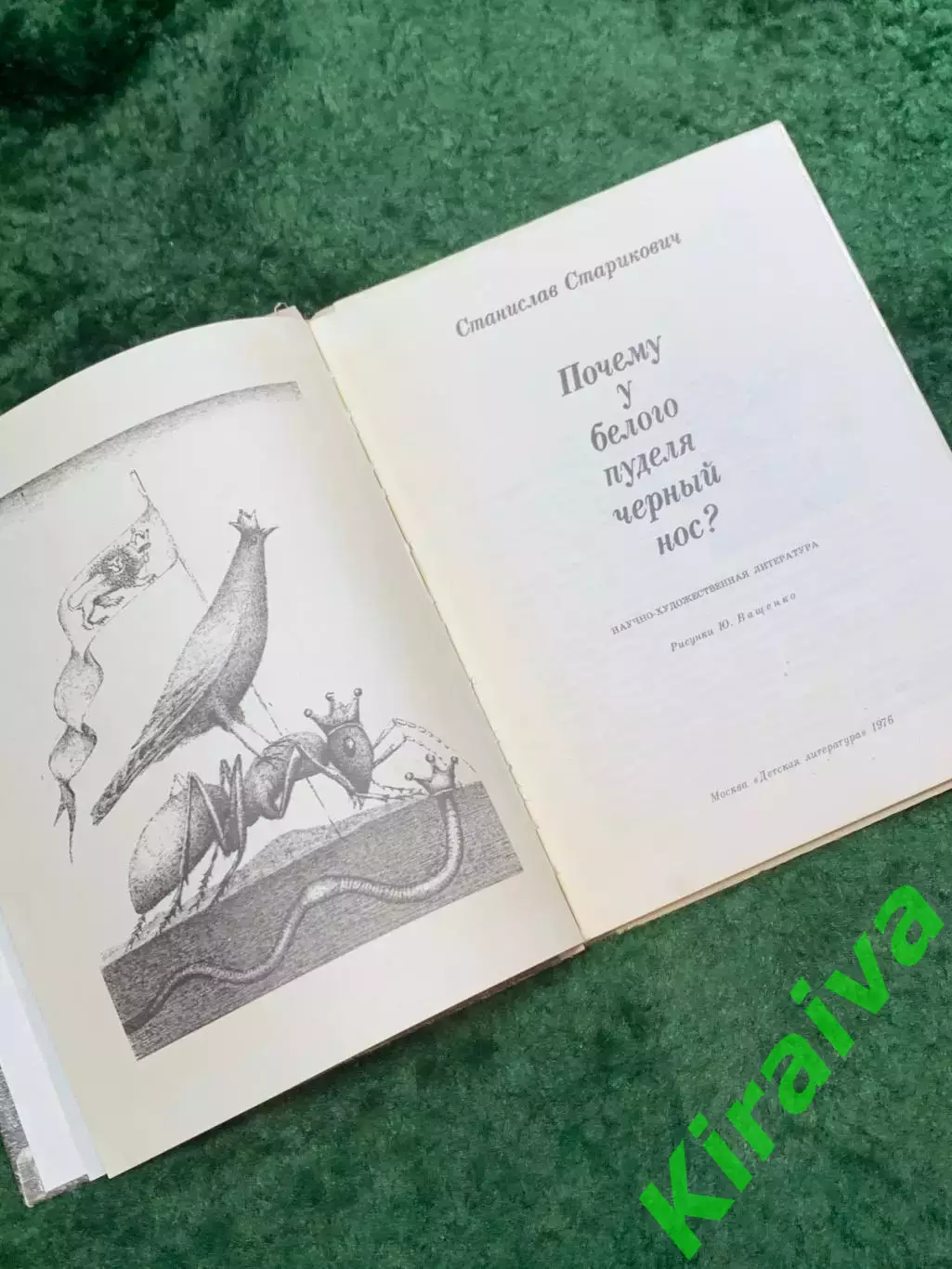 Книга детская научно-художественная «Почему у белого пуделя чёрный нос?» (Н8110) 2