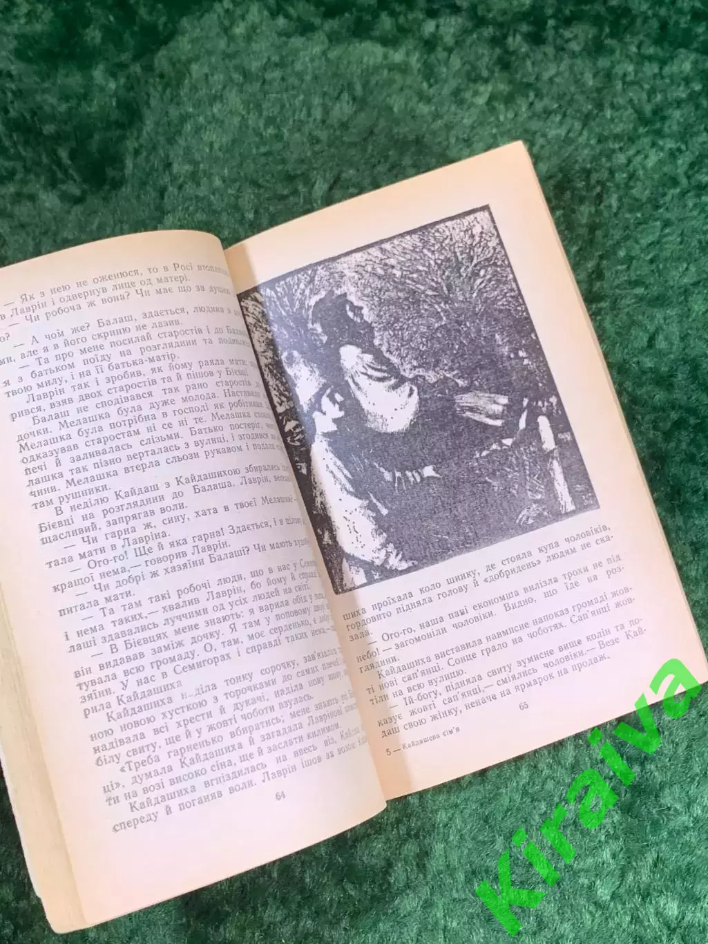 Книга старое издание повесть «Кайдашева сім'я» Иван Нечуй-Левицкий 1960 г. Н8130 4
