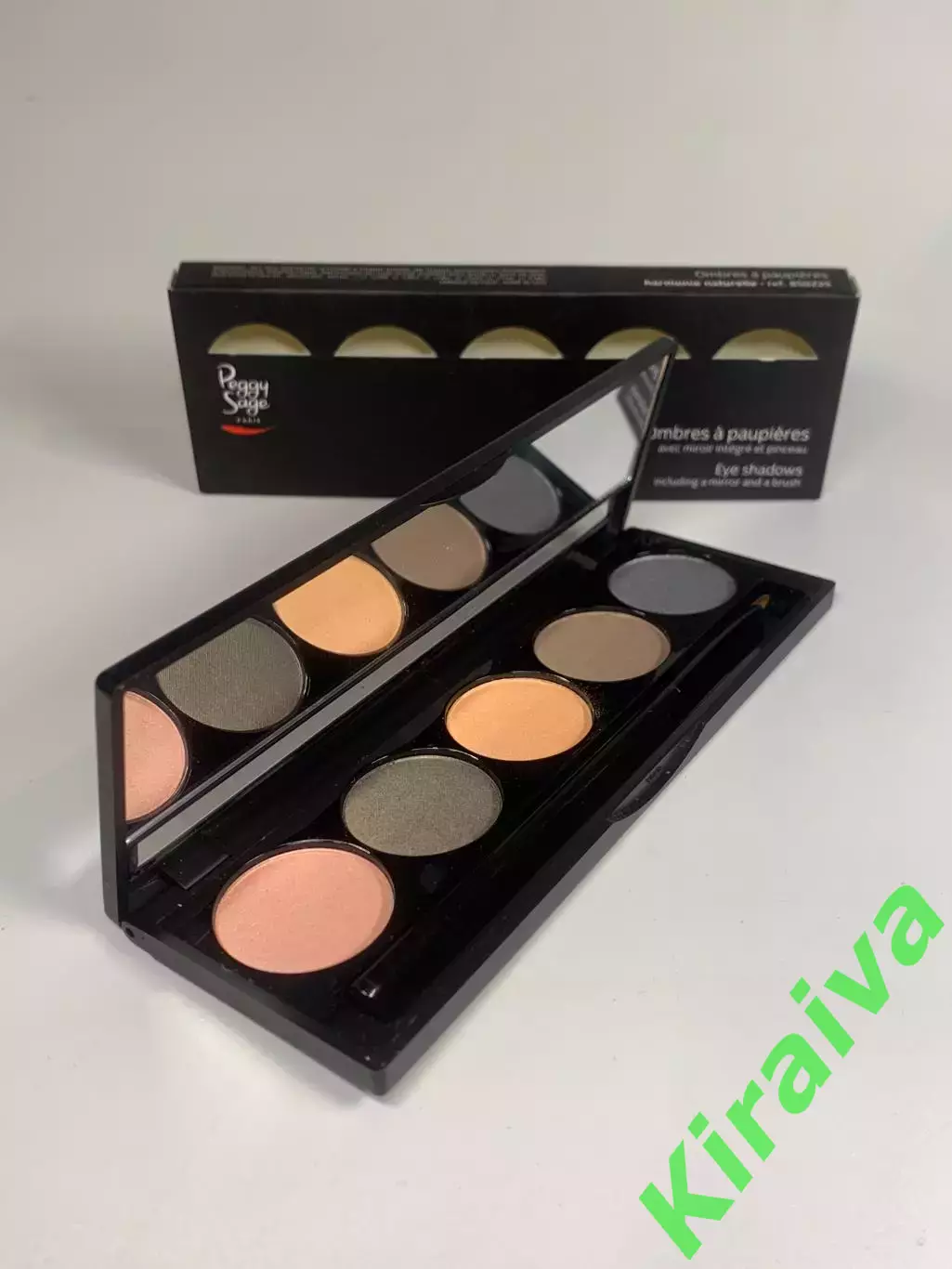Палетка теней для век Peggy Sage Paris Harmonie naturelle Франция 5 от (850225) 3