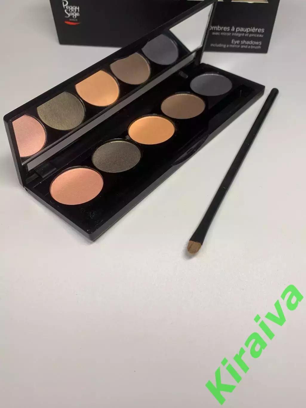 Палетка теней для век Peggy Sage Paris Harmonie naturelle Франция 5 от (850225) 4