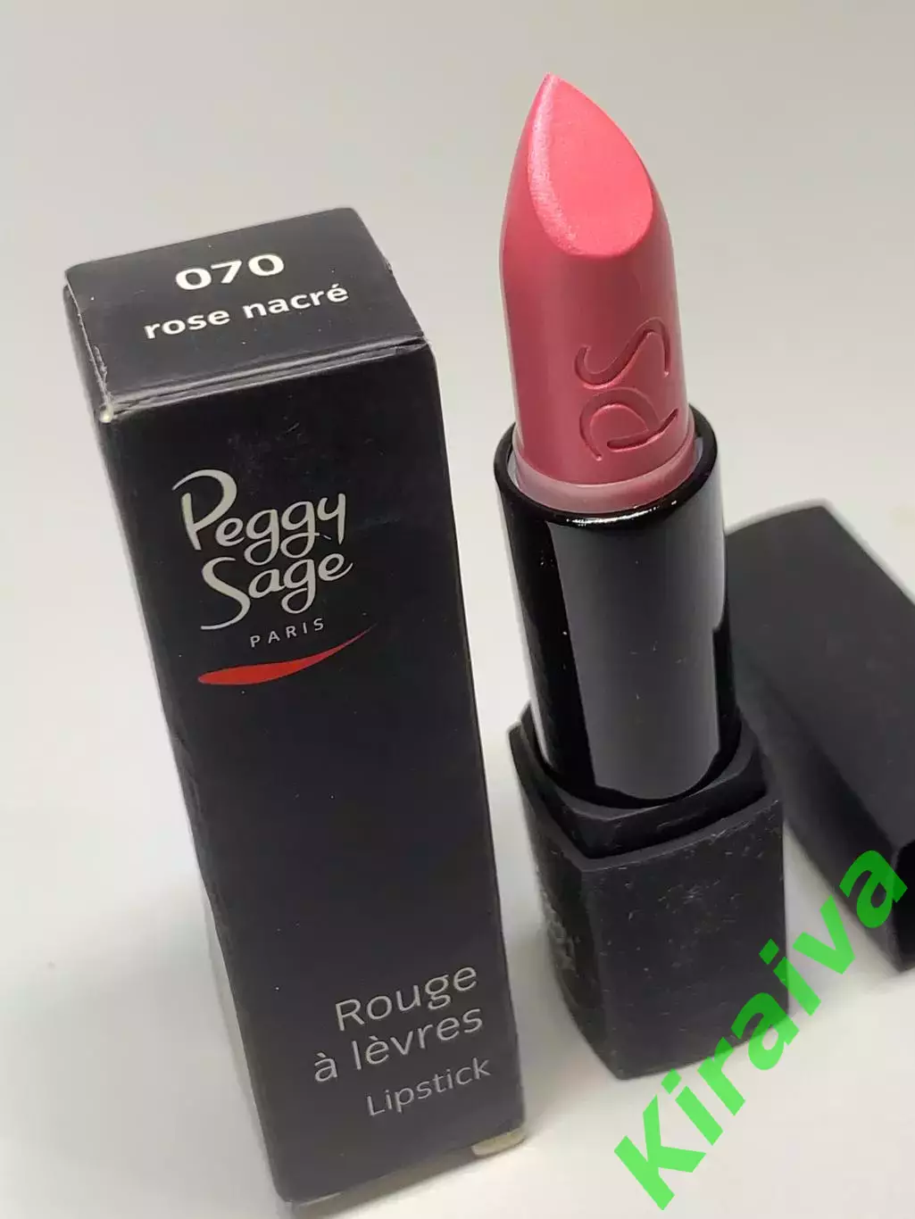 Губная помада Peggy Sage Paris Rose Nacre 070 жемчужно-розовая 3,8 г (110070) 6