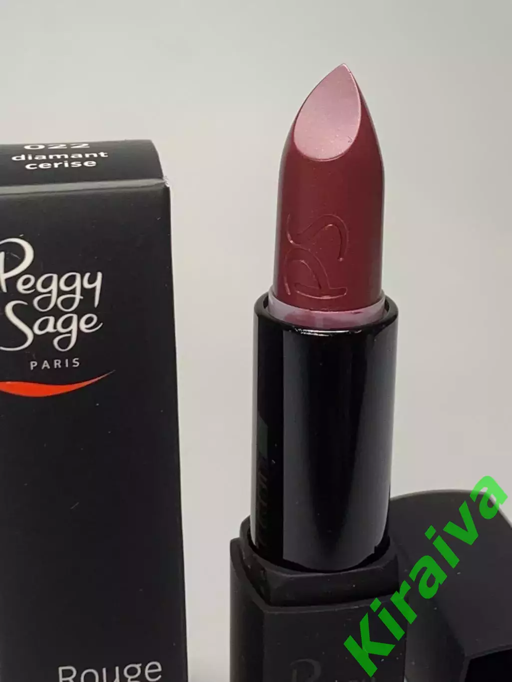Губная помада Peggy Sage Diamant Cerise 022 Франция насыщенный вишнёвый (110022) 3