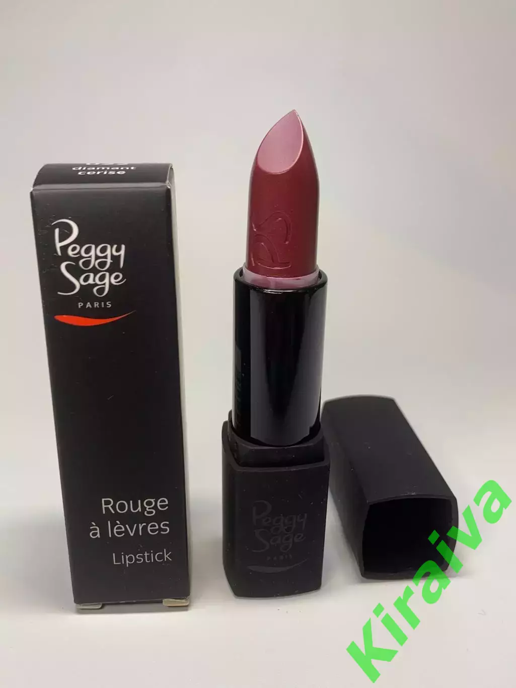 Губная помада Peggy Sage Diamant Cerise 022 Франция насыщенный вишнёвый (110022) 5
