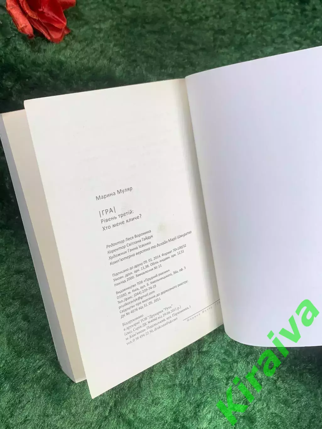 Книга фантастика «Уровень третий: Кто меня зовет?» Марина Каменщик 2014 г. Н8212 5