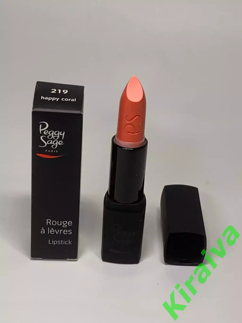 Губная помада Peggy Sage Shiny Lipstick Happy Coral 219 блестящий корал 110219