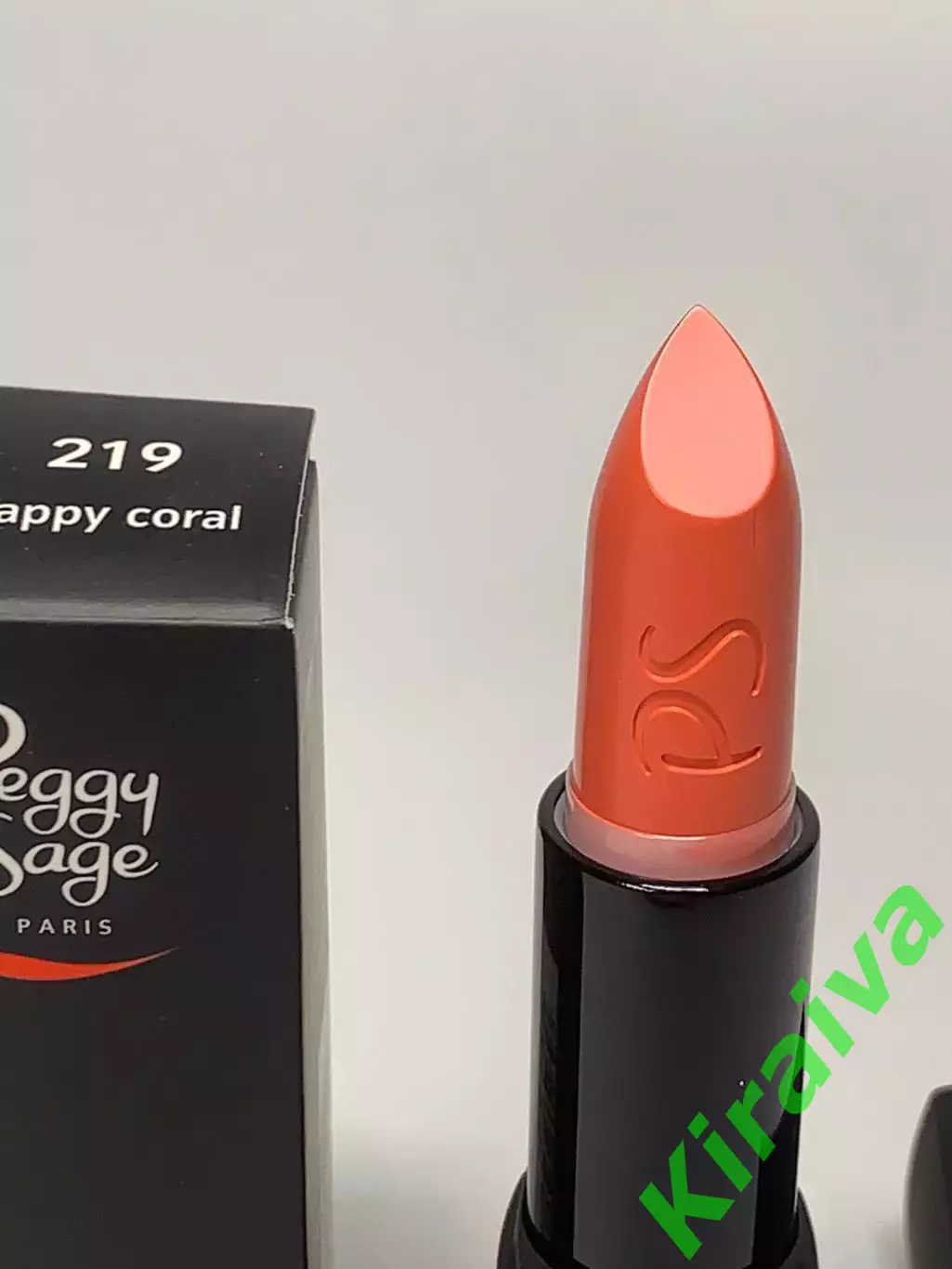 Губная помада Peggy Sage Shiny Lipstick Happy Coral 219 блестящий корал 110219 1