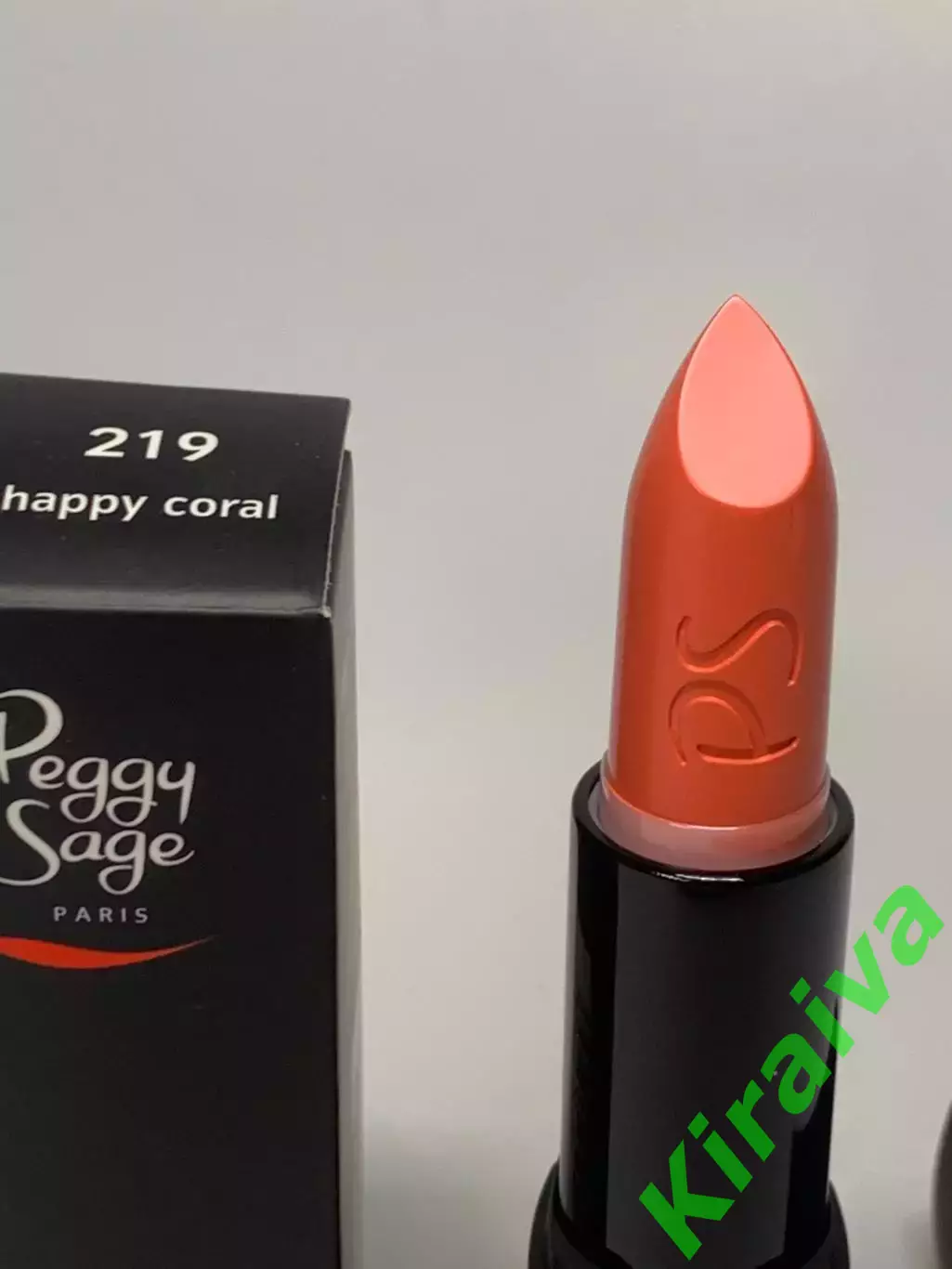 Губная помада Peggy Sage Shiny Lipstick Happy Coral 219 блестящий корал 110219 2