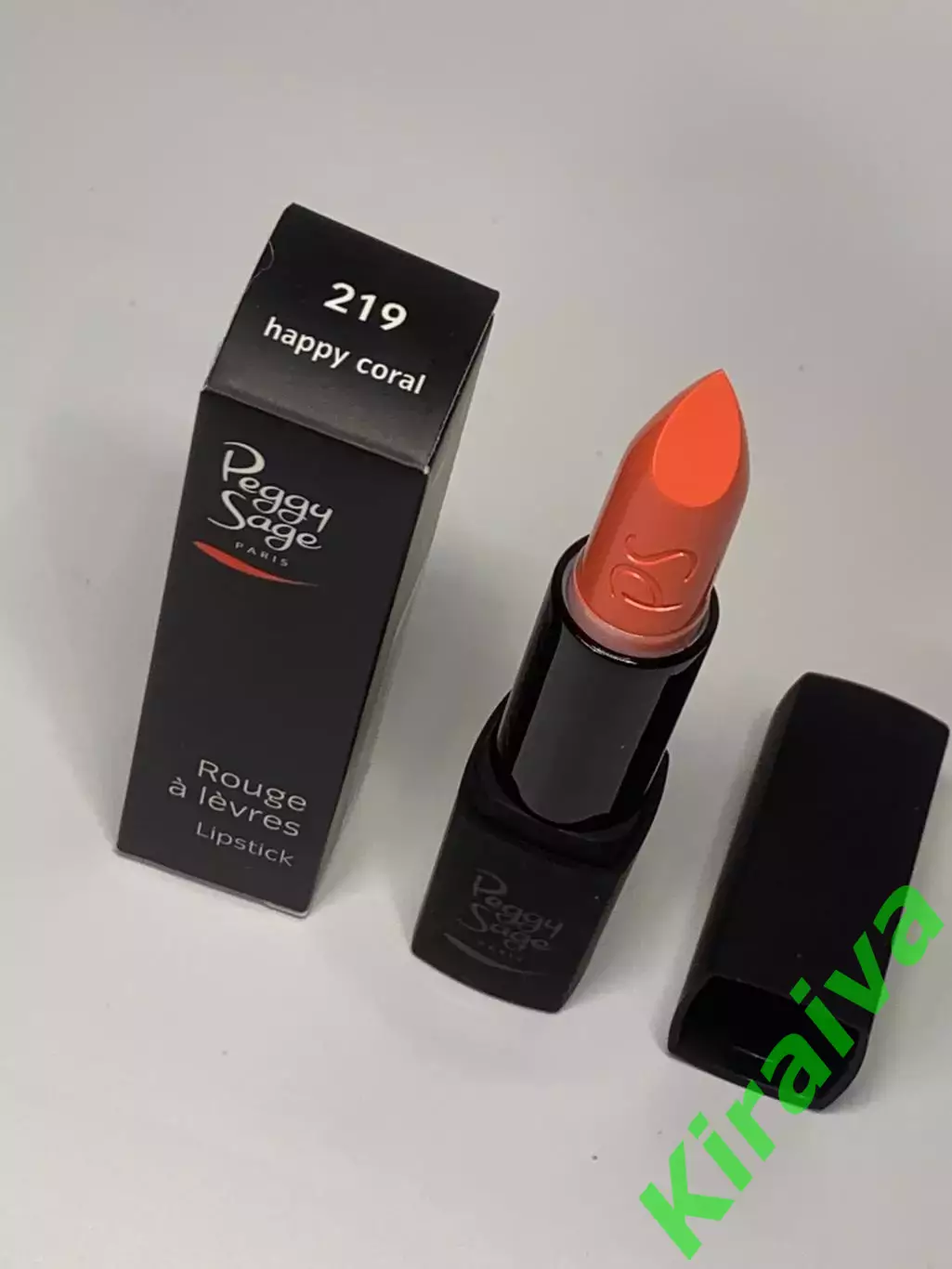 Губная помада Peggy Sage Shiny Lipstick Happy Coral 219 блестящий корал 110219 3