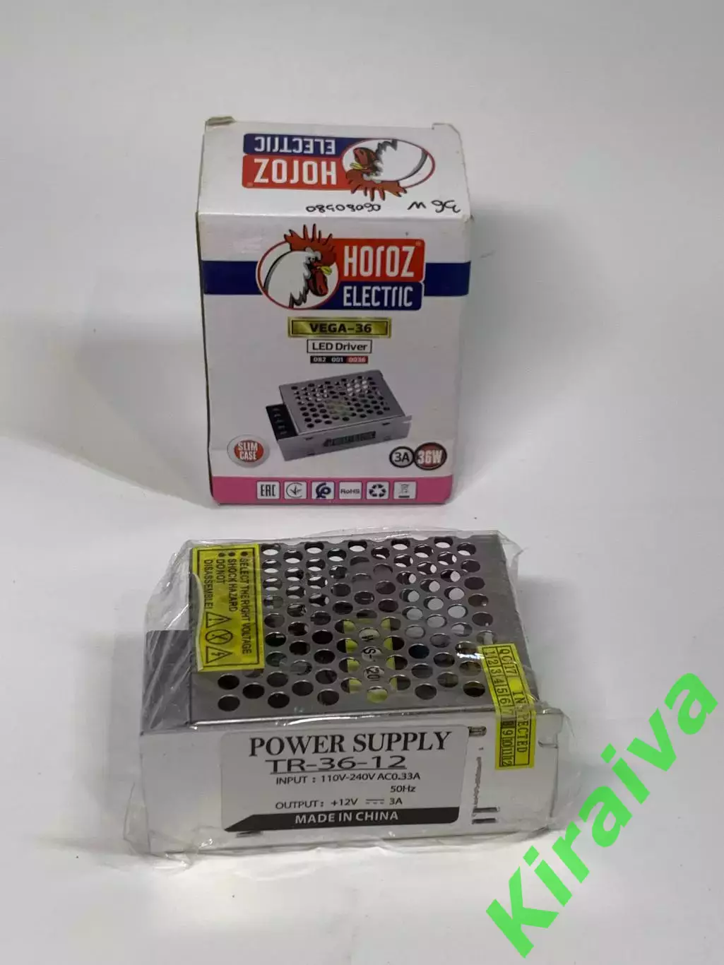Блок питания для светодиодной ленты 12V 3A 36W TR-36-12 Biom перфорированн Н8233 1