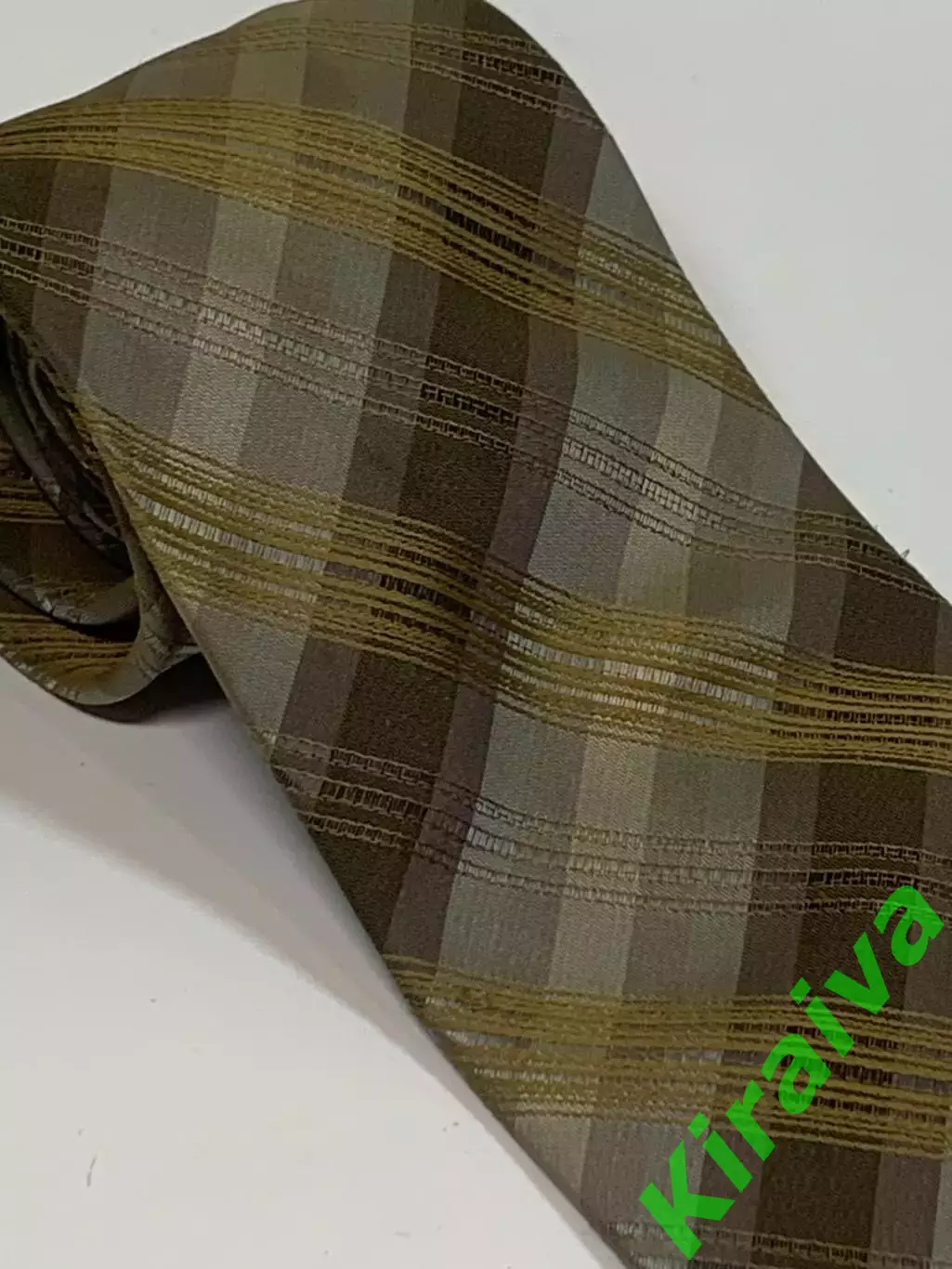 Шёлковый мужской галстук CERRUTI 1881 100% Silk Hand Made Италия XL (Н8235) 2