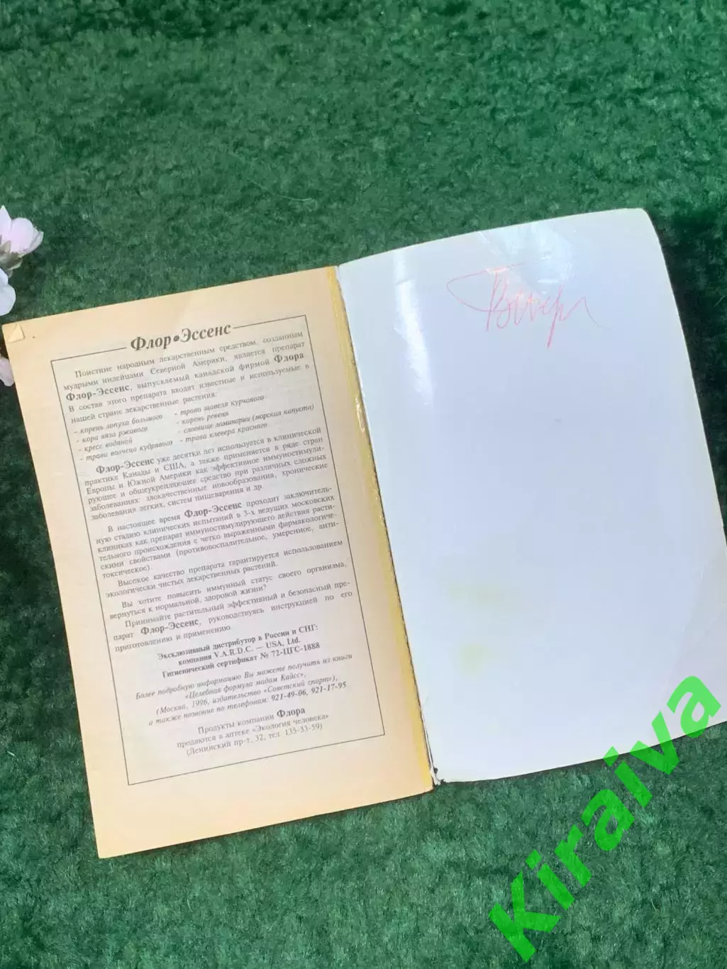 Книга методы оздоровления «Попрощайтесь с болезнями» Майя Гогулан 1998 г. (Н8258 6
