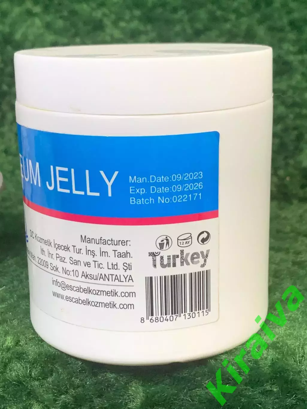 Косметический вазелин Escabel Petroleum Jelly 500 мл (Турция) 09/2026 (Н8276) 3