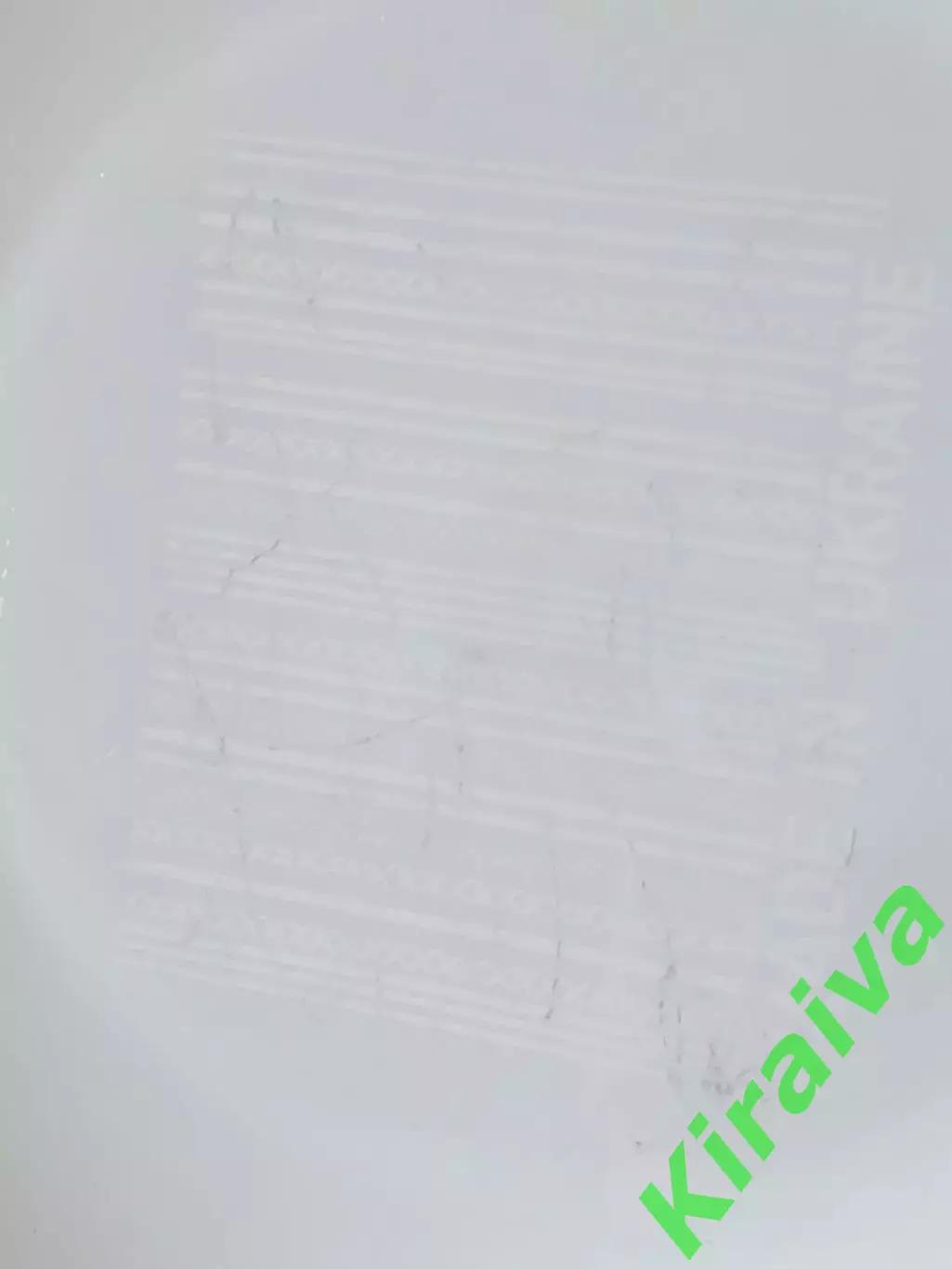 Набор фарфоровых тарелок a.line со скрытым узором — 6 шт. Made in Ukraine (Н8280 6