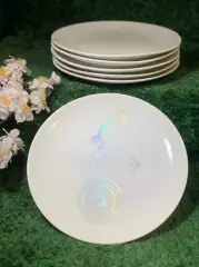 Набор фарфоровых тарелок a.line со скрытым узором — 6 шт. Made in Ukraine (Н8280