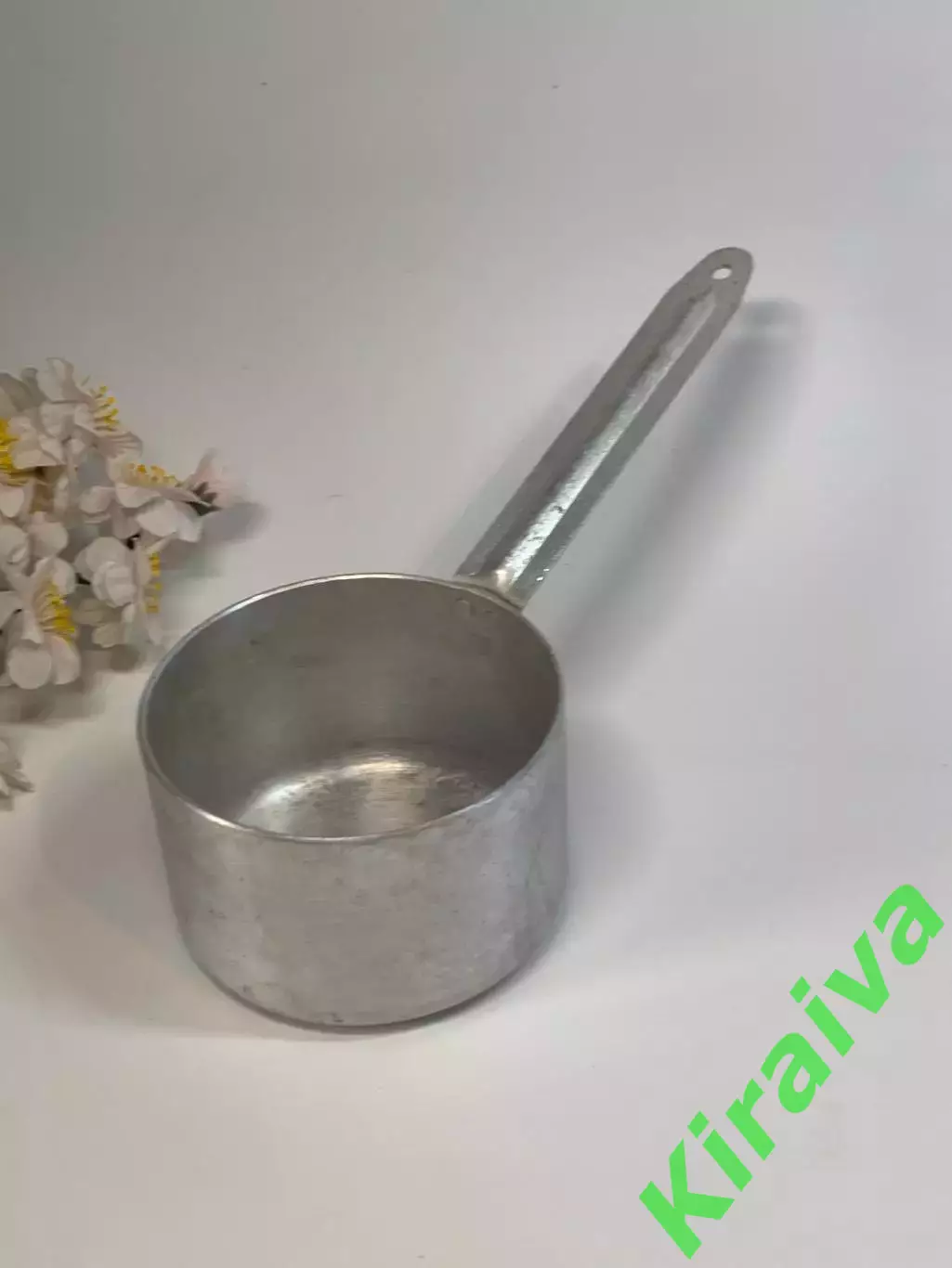 Винтажный алюминиевый ковш (кружка с ручкой) 550 мл советский (Н8286)