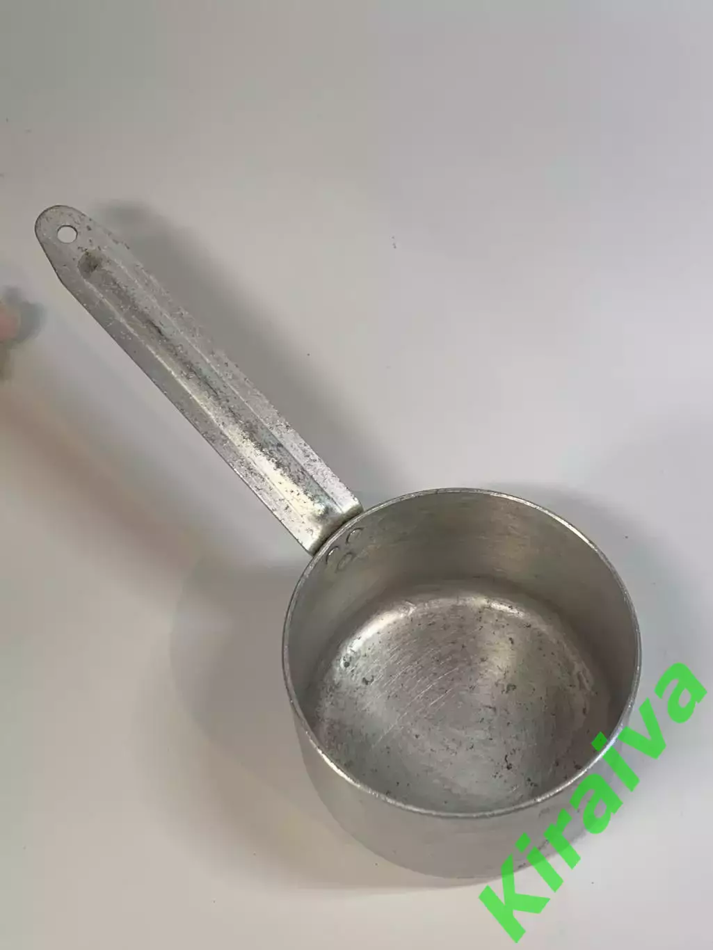 Винтажный алюминиевый ковш (кружка с ручкой) 550 мл советский (Н8286) 2