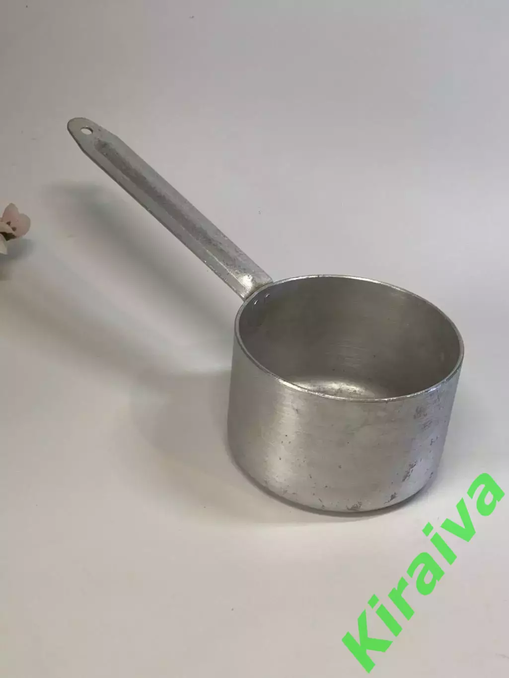 Винтажный алюминиевый ковш (кружка с ручкой) 550 мл советский (Н8286) 3