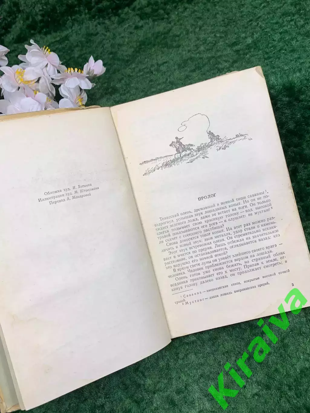 Книга приключенческий роман «Всадник без головы» Томас Майн Рид, 1955 г. (Н8312) 3