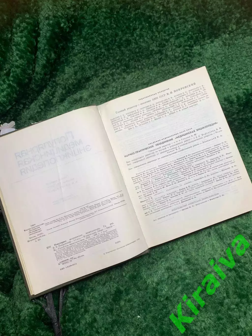 Книга «Популярная медицинская энциклопедия» под редакцией В.И. Покровского Н8321 3