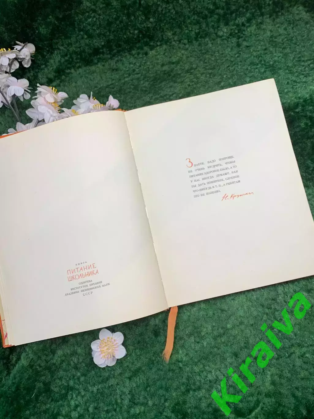 Книга основы питания «Питание школьника» Госторгиздат 1959 г. (Н8332) 4