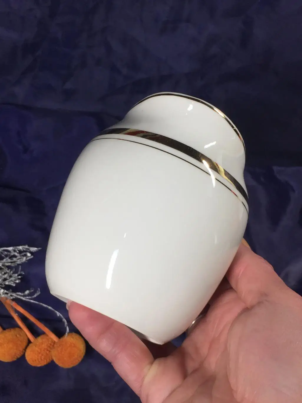 Белый с позолотой всадник 60-е изящный фарфоровый молочник 350 мл. фарфор Н4327 7