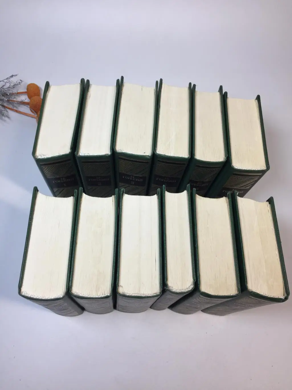 Книга в 12 томах Собрание сочинений Горький 1987 г. карманный миниатюра Н4288ц 1