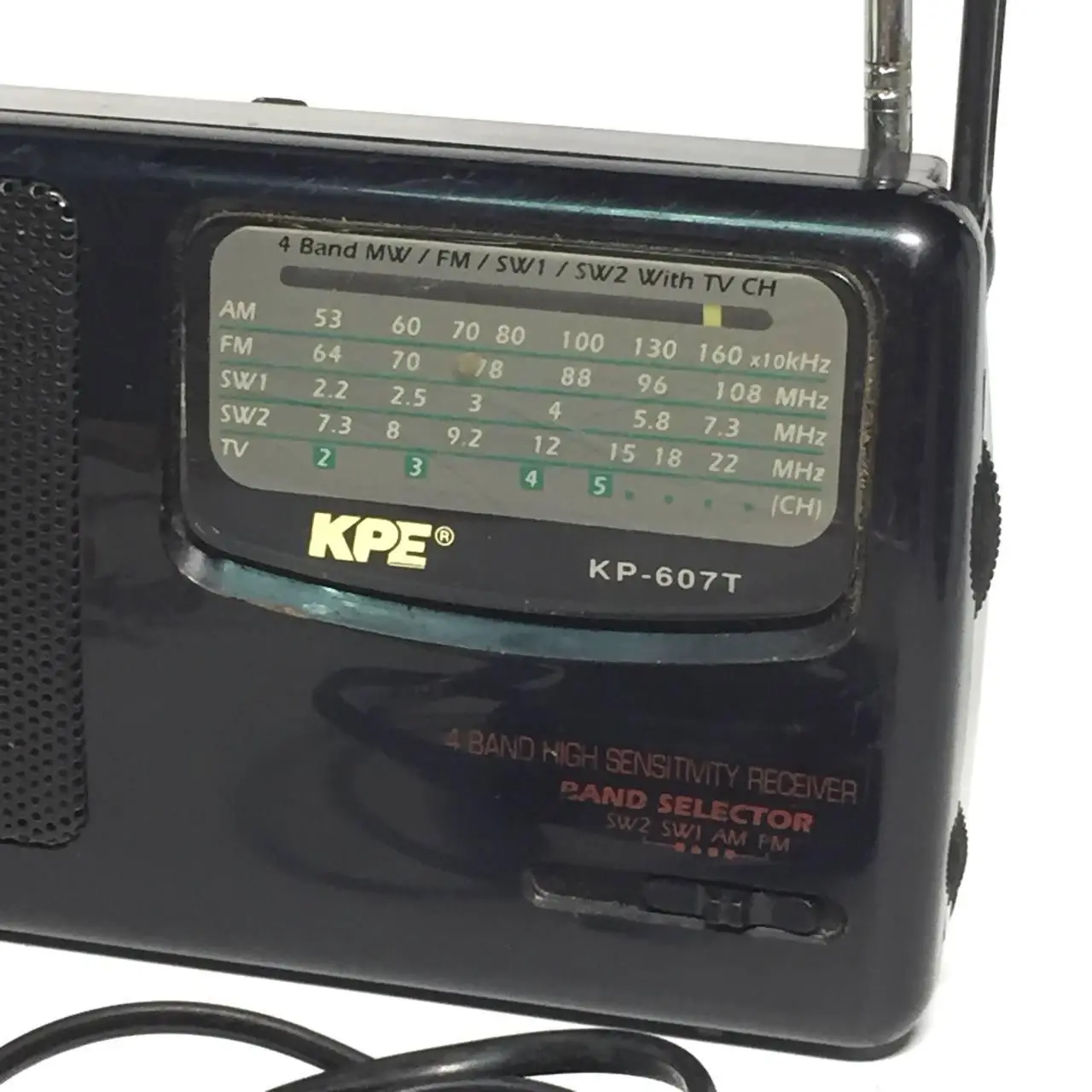 Приемник радио kpe kp-607t работает от сети, батареек Ретро радиоприемник н1291 2
