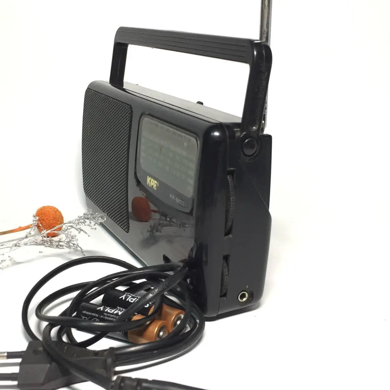 Приемник радио kpe kp-607t работает от сети, батареек Ретро радиоприемник н1291 4