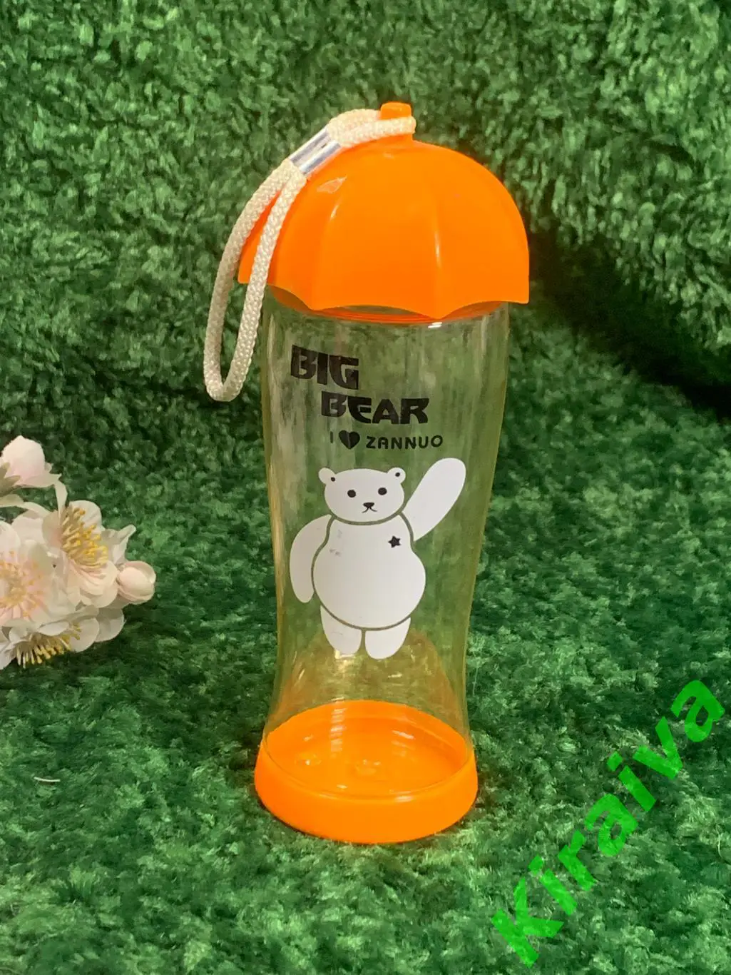 Бутылочка для воды, Шейкер для коктейлей и приготовления заправок Big Bear Н1636 1