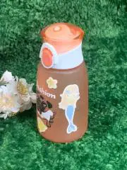 Бутылка для воды 350 мл коралловая Н1637 высота 15,5 см., обьем 350 мл.