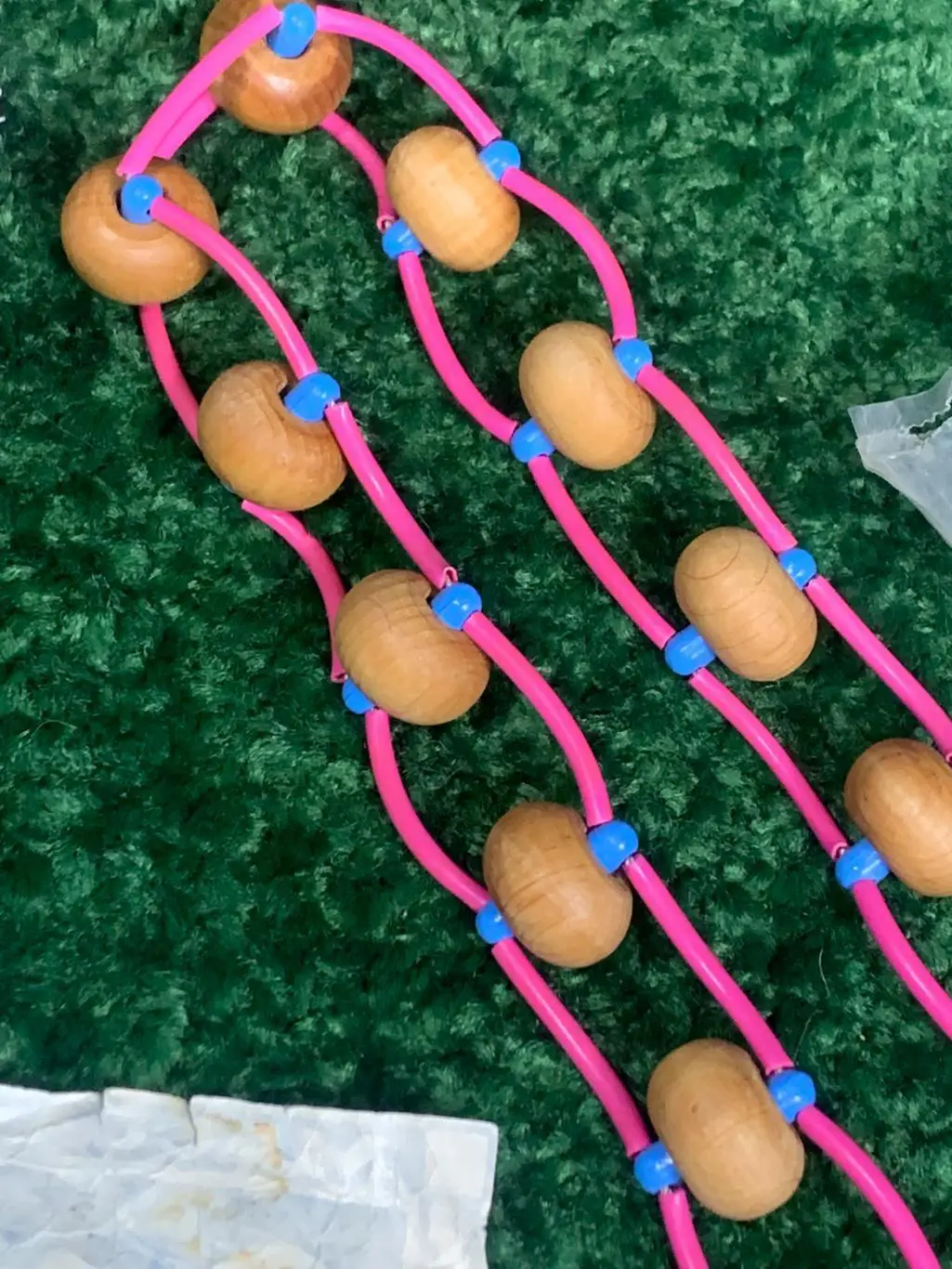 Массажер винтажный в родной упаковке и инструкция деревянный ролик Н07917 новый 1