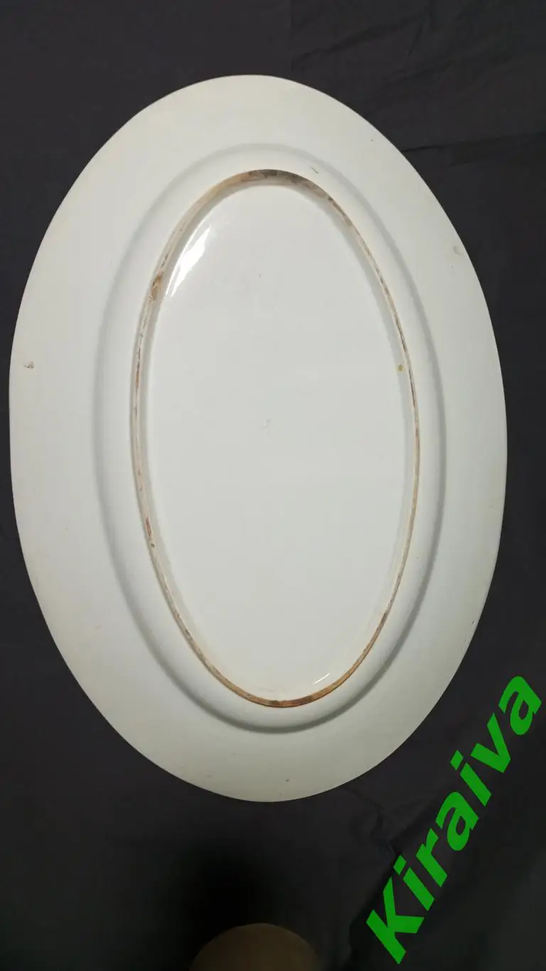 Антикварное блюдо Киево-Межигорского завода, 1801–1820 гг. Н378 1