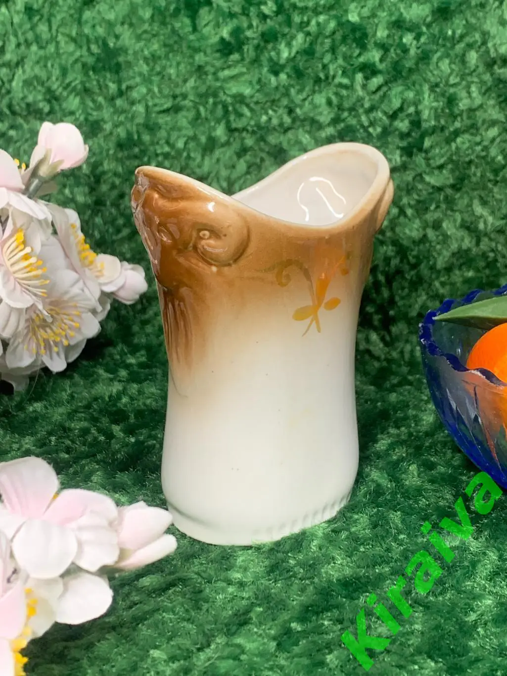 Винтажная фарфоровая салфетница ЗХК Полонне, 1 сорт, редкая, СССР Н1650Уникаль 2