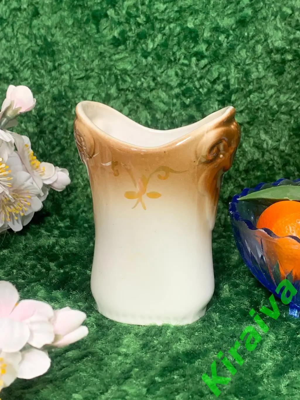 Винтажная фарфоровая салфетница ЗХК Полонне, 1 сорт, редкая, СССР Н1650Уникаль 3