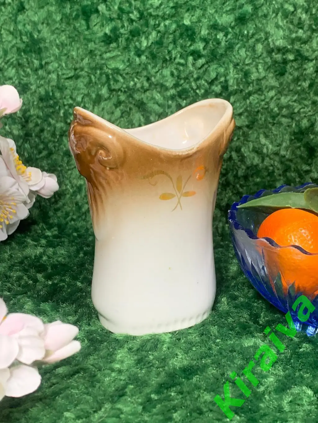 Винтажная фарфоровая салфетница ЗХК Полонне, 1 сорт, редкая, СССР Н1650Уникаль 5