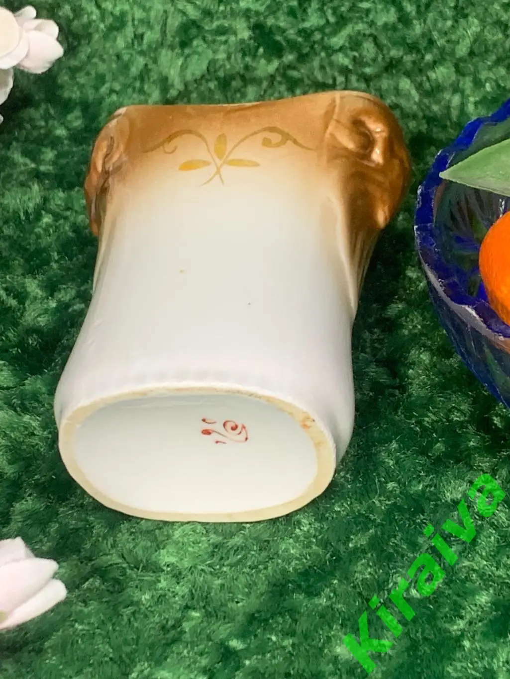 Винтажная фарфоровая салфетница ЗХК Полонне, 1 сорт, редкая, СССР Н1650Уникаль 7