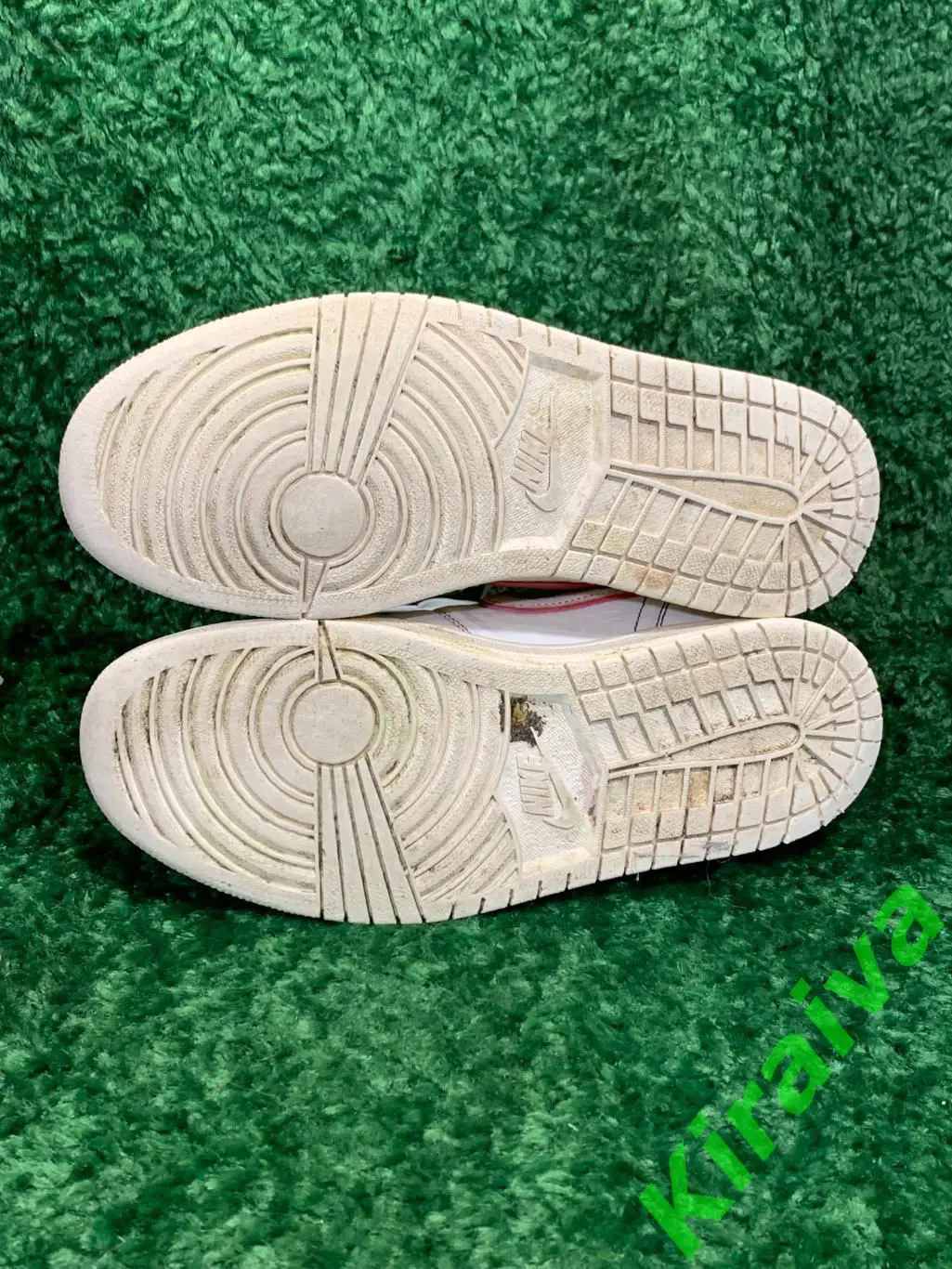 Кроссовки Nike Air Jordan 1 Retro High Phantom Gym Red р. 40 (25 см.) натуральна 7