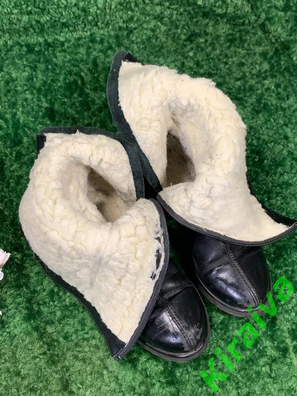 Зимние сапожки, натуральная кожа и замша, мех, сапоги р 31 стелька 19,5 см Н1663 6