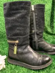 Зимние сапожки, натуральная кожа и замша, мех, сапоги р 31 стелька 19,5 см Н1663