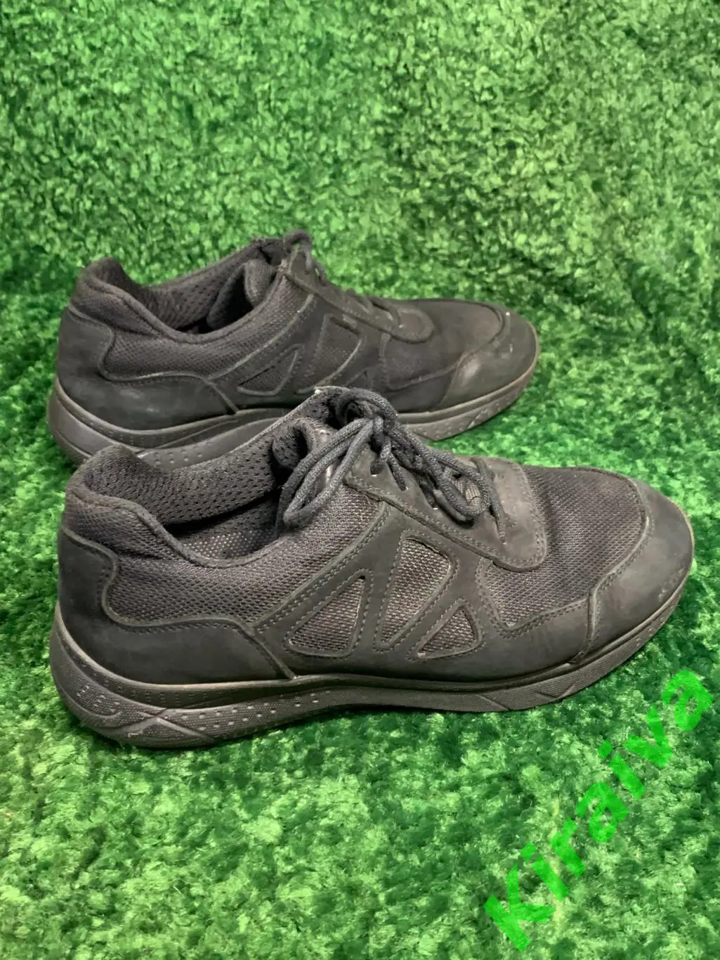 Кроссовки Stimul Flex Fit черные мужские кожа/кордура р 41, 26,5-27 см., Н1667