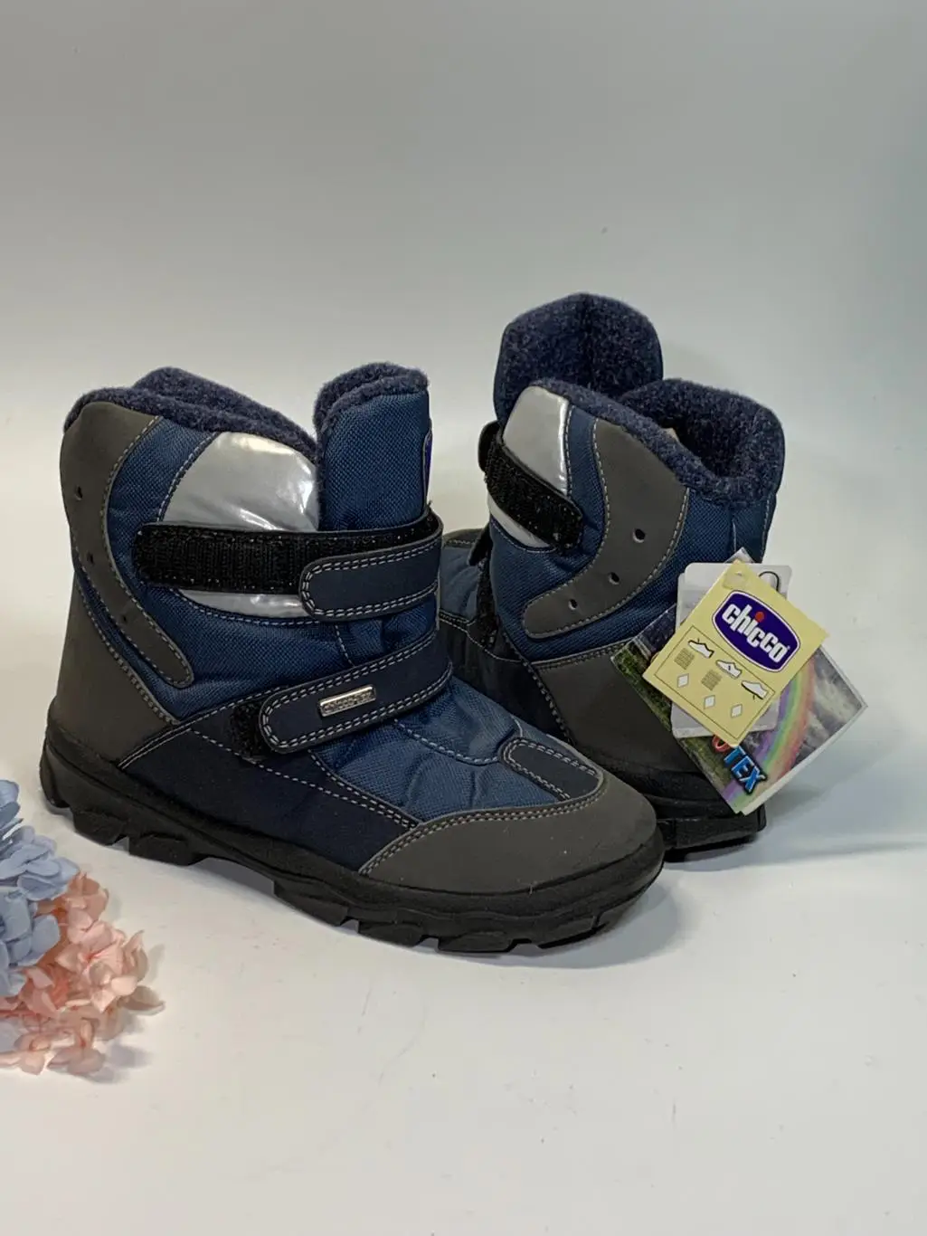 Зимние термоботинки сапоги Chicco, р. 30, 20 см (пересорт, разная подошва) Н1671